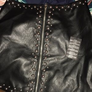 Leather Skirt